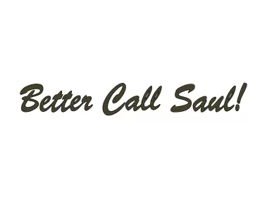 Better Call Saul TV Series Logo