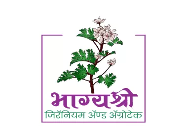 Bhagyashree Geranium 2 by Fusion Arts Graphic Designing Cafe Logo