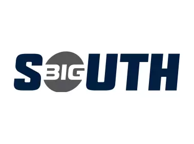 Big South Conference in Monmouth Colors Logo