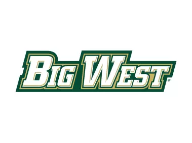 Big West Conference 2000 in Sacramento State Colors Logo