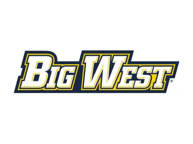 Big West Conference 2000 in UC San Diego Colors Logo
