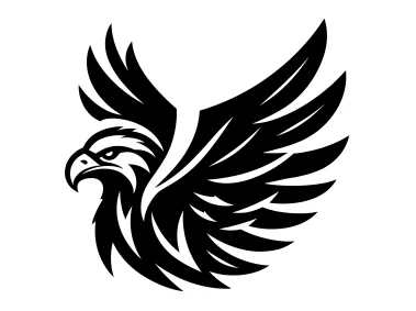 Black Eagle Logo Template