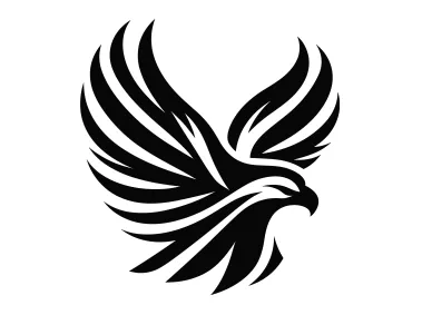 Black Eagle Logo Template