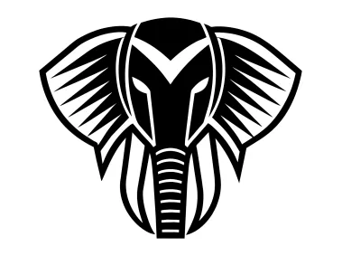 Black Elephant Logo Template