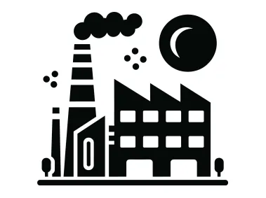 Black Factory Logo Template