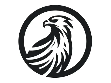 Black Hawk Logo Template