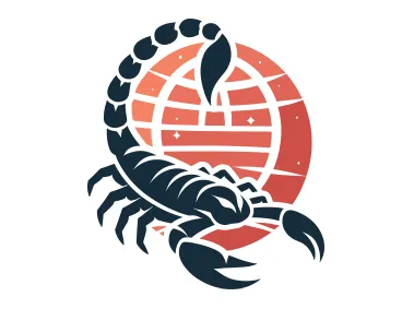 Black Scorpion Logo Template