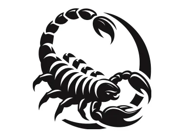 Black Scorpion Logo Template