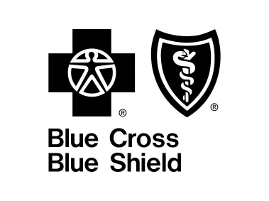 Blue Cross Blue Shield Black Logo