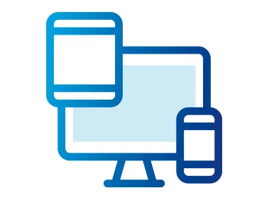 Blue Devices Icon