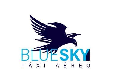 BlueSky Taxi Aereo Logo