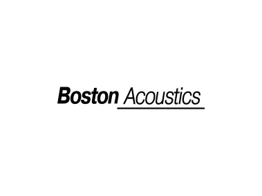 Boston Acoustics Black Logo