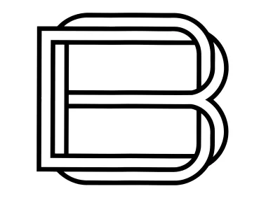 Bradaric Ohmae B Letter Logo Template