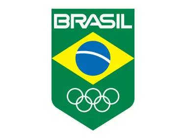 Brasil Olympic Comittee Crest Logo