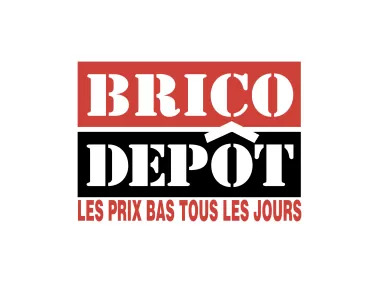 Brico Depot with Slogan Logo