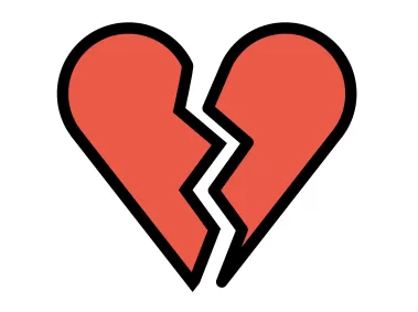 Broken Heart Emoji Icon