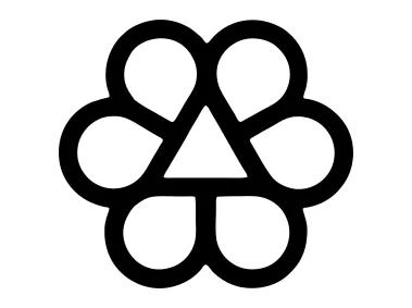 Broome County Flower Letter B Logo Template