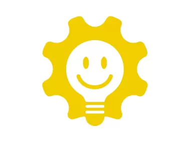 Bulb In Gear Logo Template