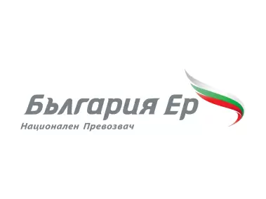 Bulgaria Air Cyrillic Script Logo