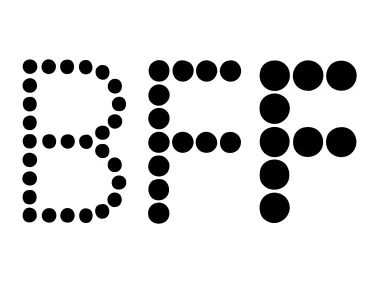 Bund Freischaffender Foto-Designer BFF Letters Logo Template