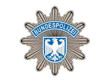 Bundespolizeistern blau Logo