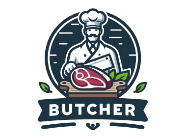 Butcher Logo Template