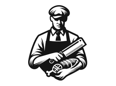 Butcher Logo Template