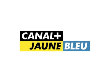 Canal+ Jaune Bleu Logo