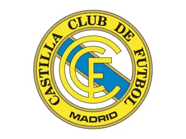 Castilla CF Madrid 80s Logo