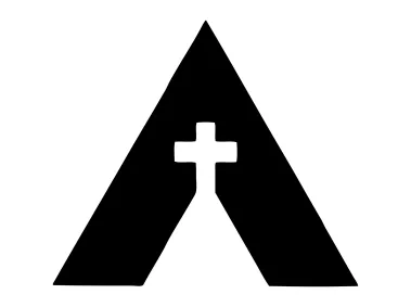 Catholic Church A Letter Logo Template