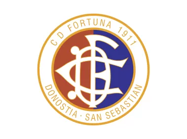 CD Fortuna San Sebastian with Text Logo
