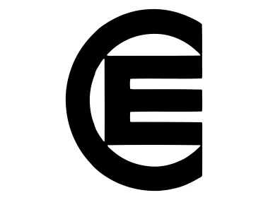 CE Gärtnereibetrieb CE Letters Logo Template