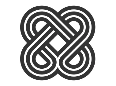Celtic Knot Shape Timeless and Interwoven Logo