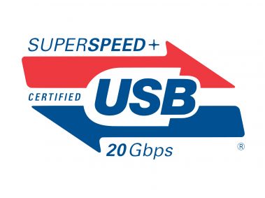Certified SuperSpeed Plus USB 20 Gbps Logo