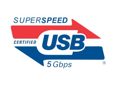 Certified SuperSpeed USB 5 Gbps Logo