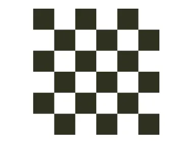 Checkers Board Pattern Logo Template