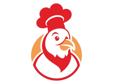 Chef Chicken Logo Template