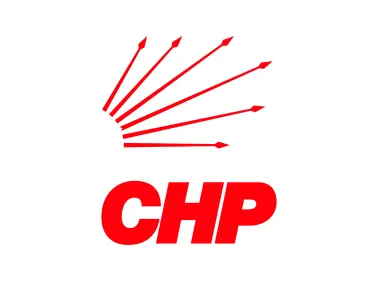 CHP Cumhuriyet Halk Partisi 2024 Yeni Dikey Kırmızı Logo