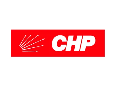 CHP Cumhuriyet Halk Partisi 2024 Yeni Yatay Logo