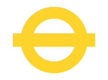 Circle Line Roundel Orange Logo