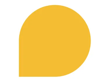 Circle with Radius Edges Logo Template