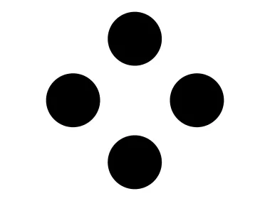 SVG Four Circles Logo Template