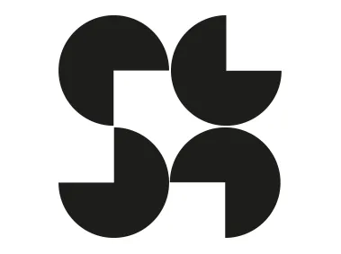 Circles Geometric Shapes Logo Template