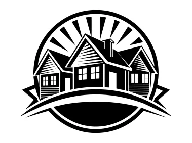 Classic Real Estate & Community Housing Logo Template