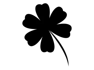 Clover Flower Leaves Logo Template