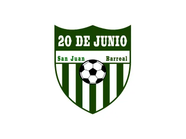 Club 20 De Junio de Barreal San Juan Logo