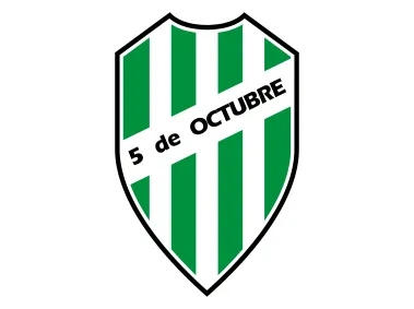 Club Social y Deportivo 5 de Octubre Las Heras Santa Cruz Logo