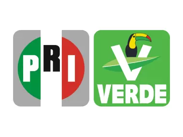 Coalicion Parcial PRI-PVEM 2015 Logo