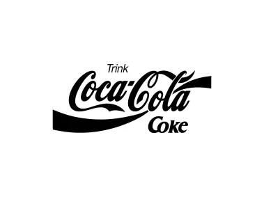 Coca Cola Coke Black Logo
