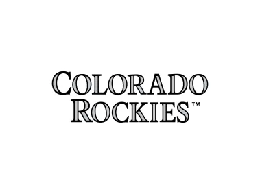 Colorado Rockies Wordmark Logo